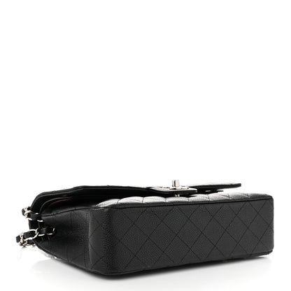 Chanel Caviar Quilted Medium Double Flap Black 4 of 10