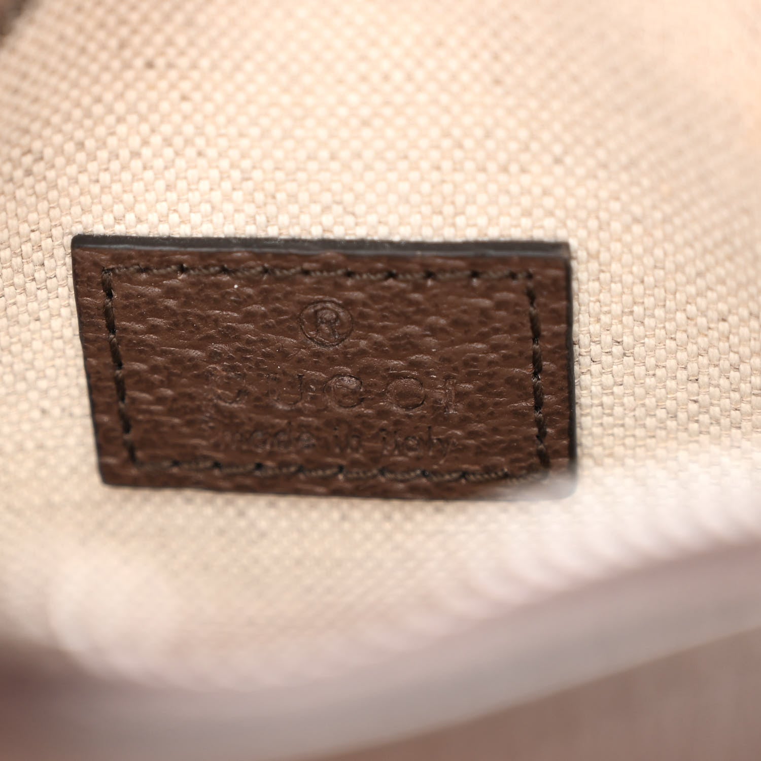 Gucci GG Supreme Monogram Web Mini Ophidia Messenger Brown 6 of 9