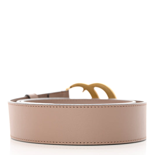 Calfskin Double G 40mm Belt 90 36 Porcelain Rose