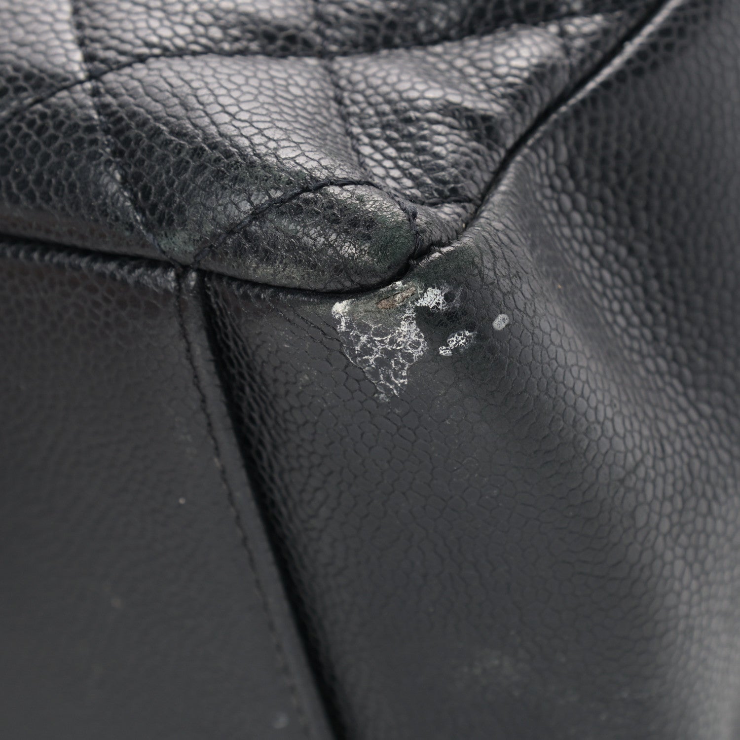 Chanel Caviar Quilted Grand Shopping Tote GST Black 11 of 16