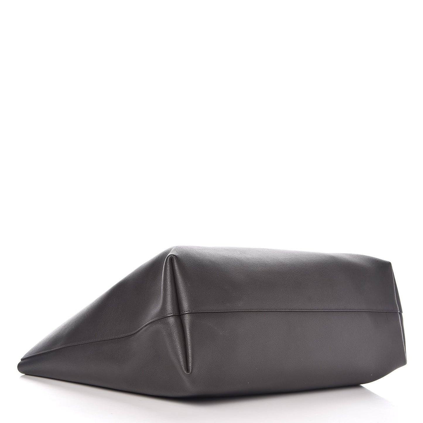 Calfskin Large Shopping Tote Earth