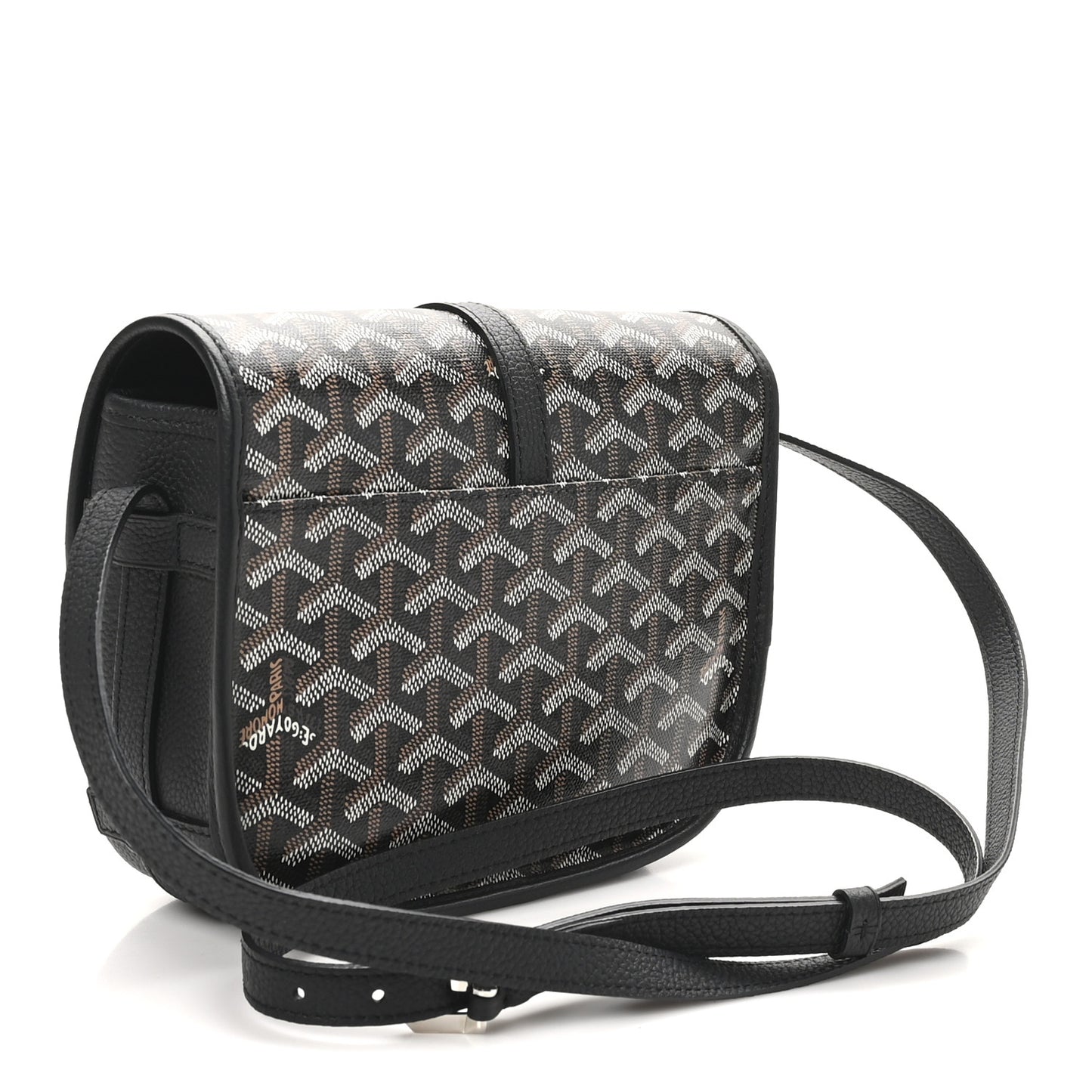 Goyardine Belvedere II PM Messenger Bag Black