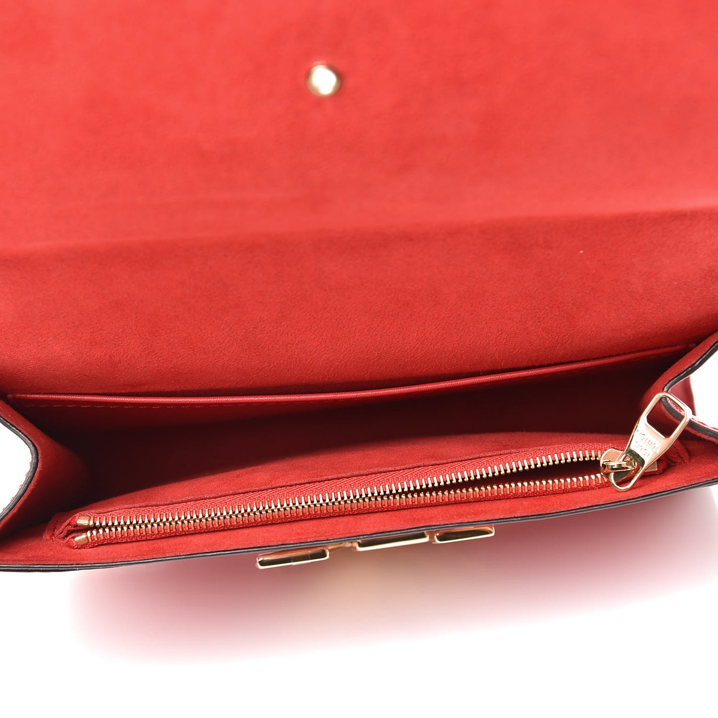 Calfskin Chain Louise GM Framboise
