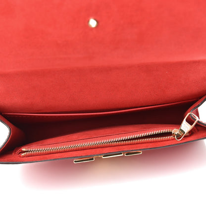 Louis Vuitton Calfskin Chain Louise GM Framboise 5 of 12