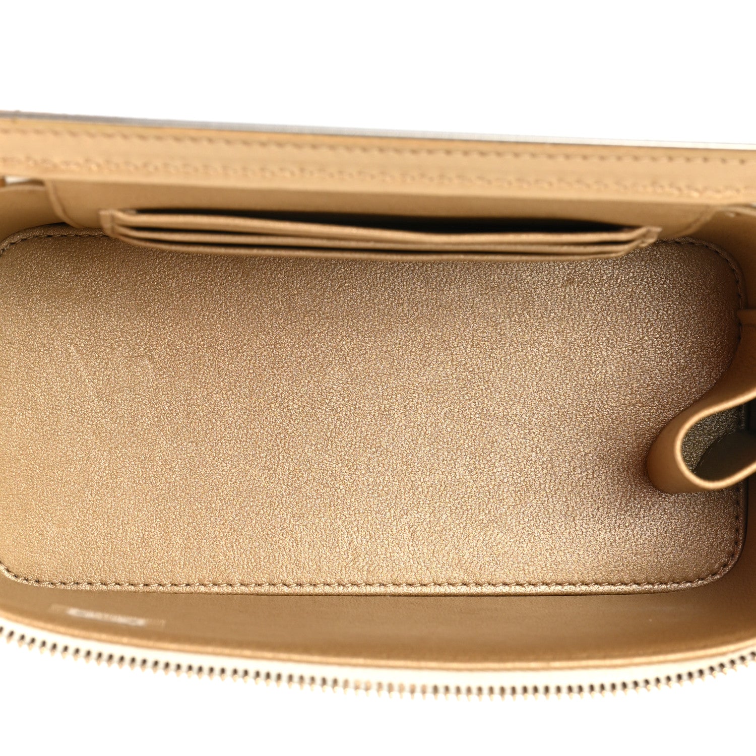 Chanel Lambskin Resin Quilted Vanity Case With Chain White 5 of 19