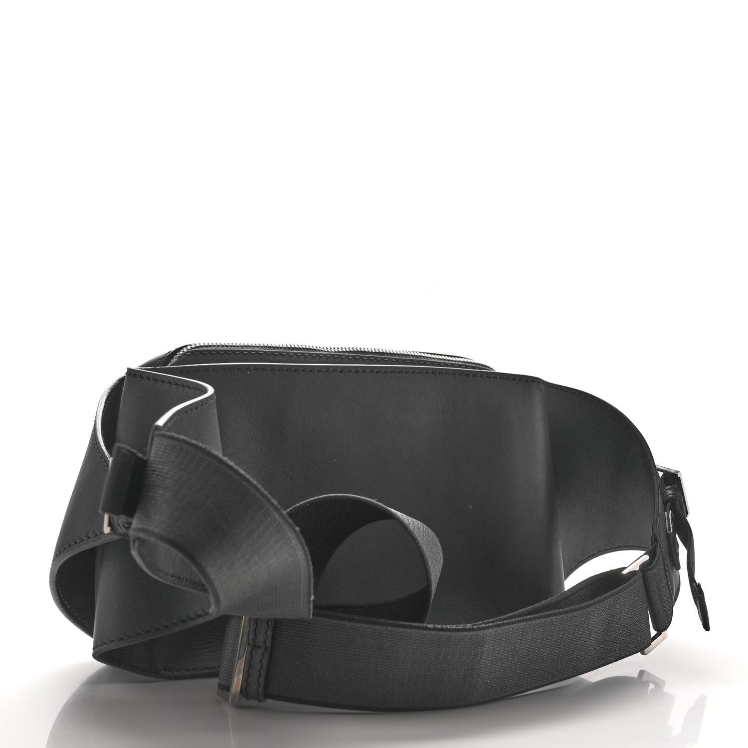 Balenciaga Cotton Canvas Calfskin Neo Lift Belt Bag Black 3 of 9