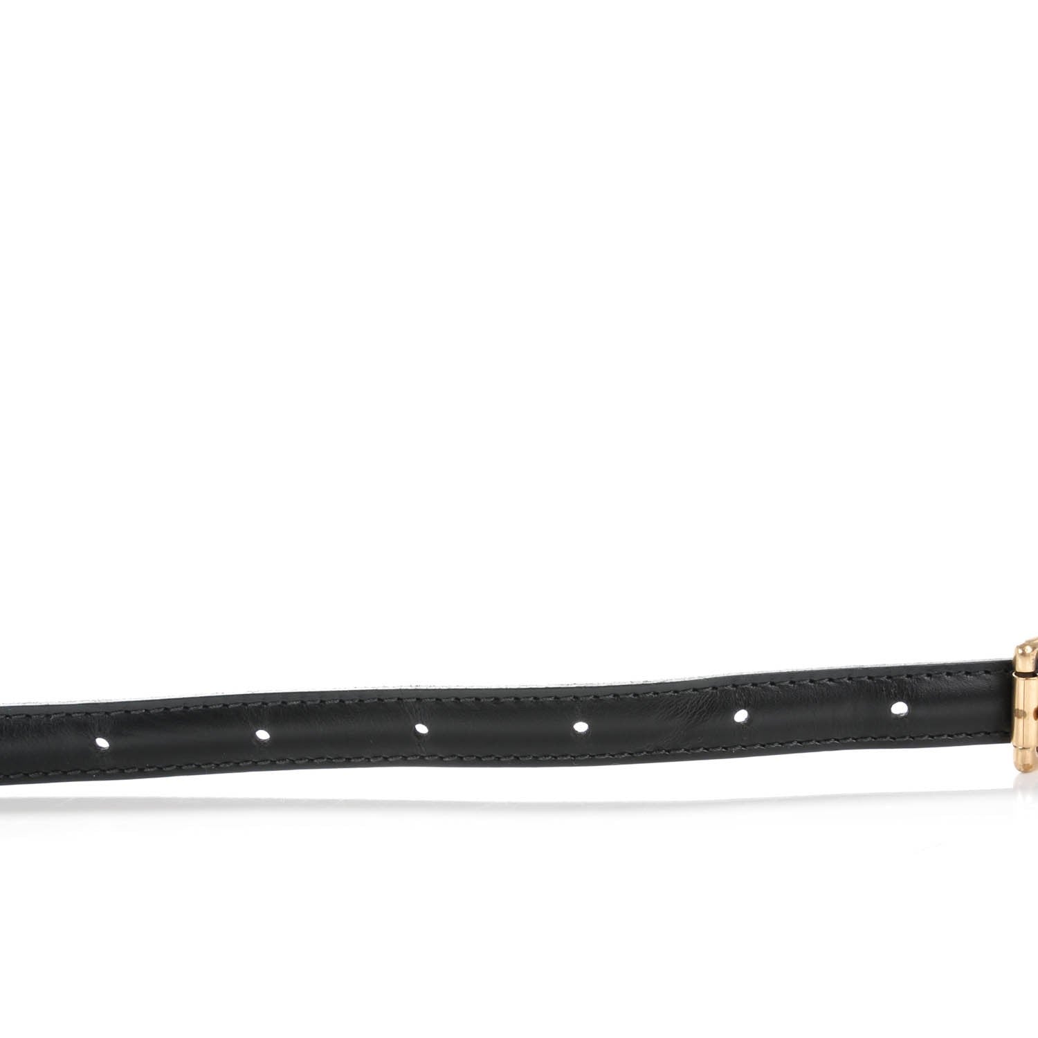 Louis Vuitton Epi Adjustable Shoulder Strap 16MM Black 2 of 6