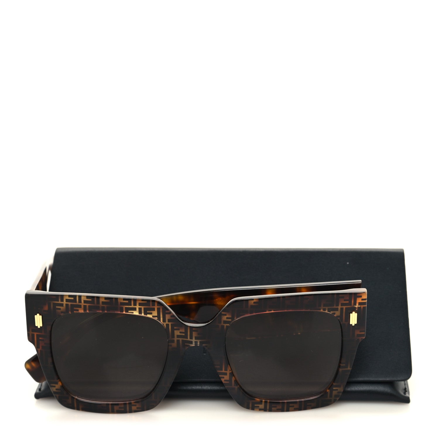 Fendi Acetate FF Sunglasses FF 0457/G/S Havana 7 of 7