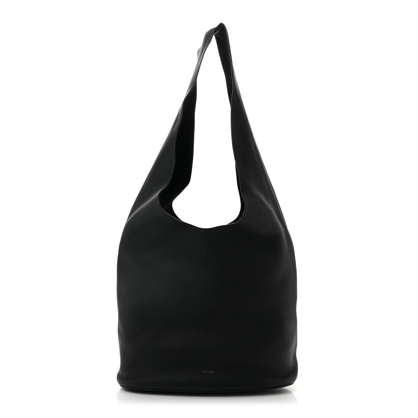 Grained Calfskin Bindle Three Bag Black