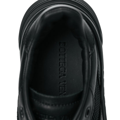 Bottega Veneta Calfskin Mesh The Speedster Sneakers 40 Black Yellow 7 of 7