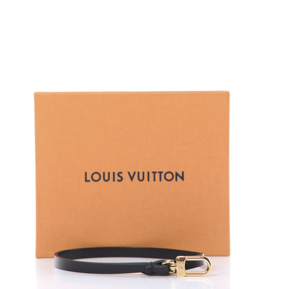 Louis Vuitton Calfskin Pochette Accessories Strap Black 4 of 4