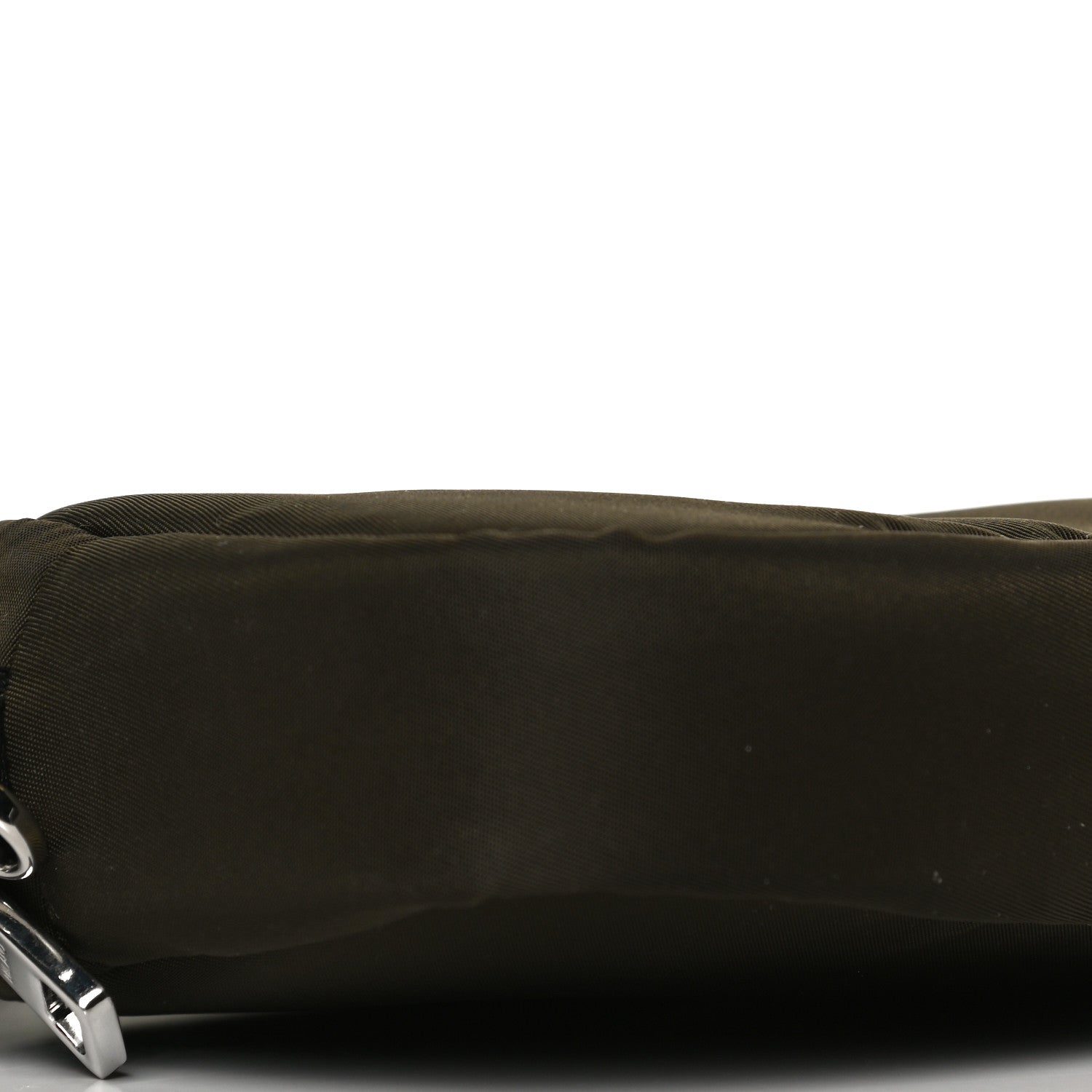 Prada Tessuto Soft Nylon Small Convertible Crossbody Wristlet Militare 7 of 8