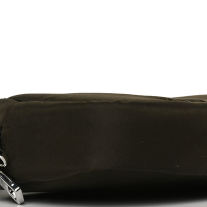 Prada Tessuto Soft Nylon Small Convertible Crossbody Wristlet Militare 7 of 8