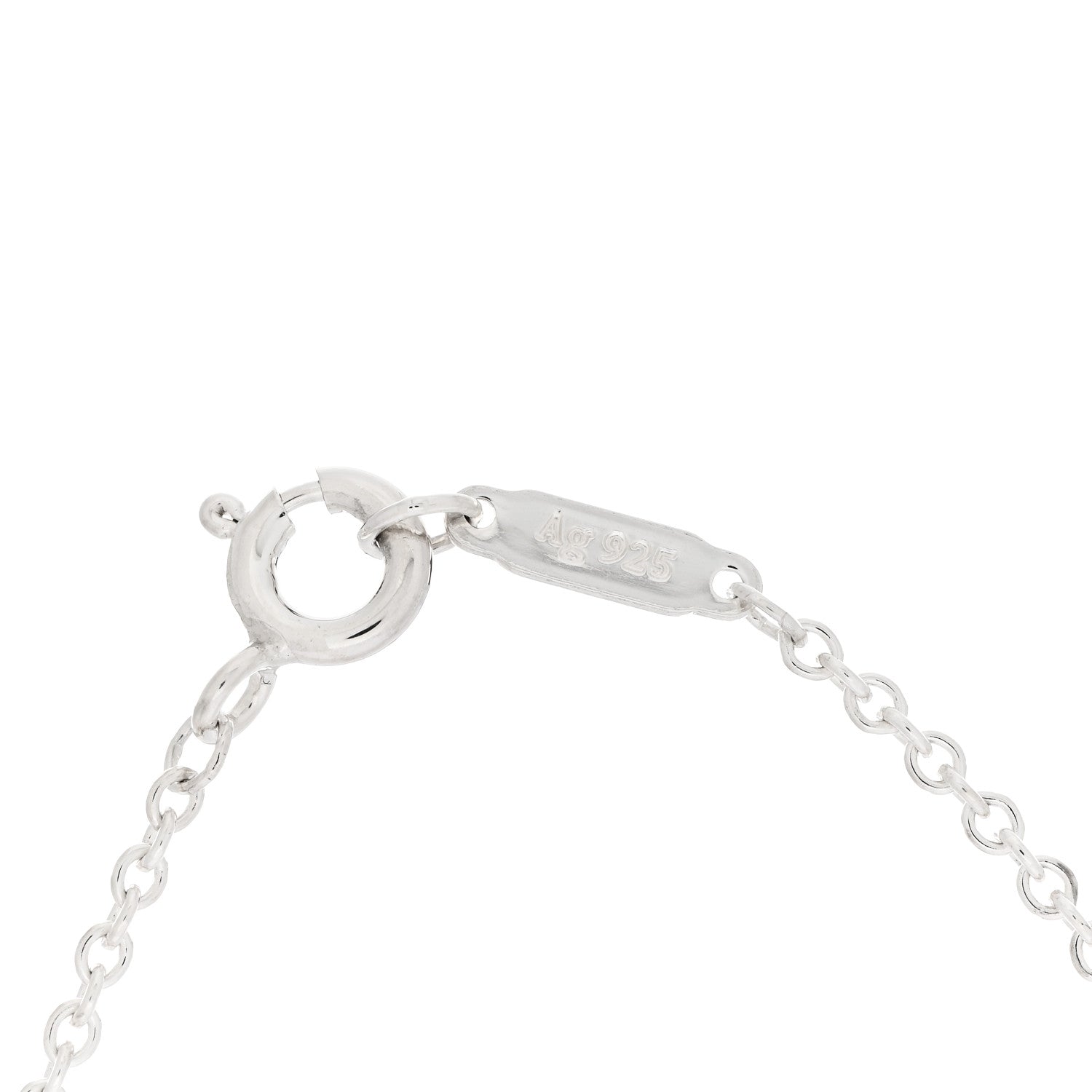 Tiffany Sterling Silver T Two Double Chain Bracelet 4 of 4