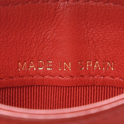 Chanel Lambskin Quilted Card Holder Red 8 of 12