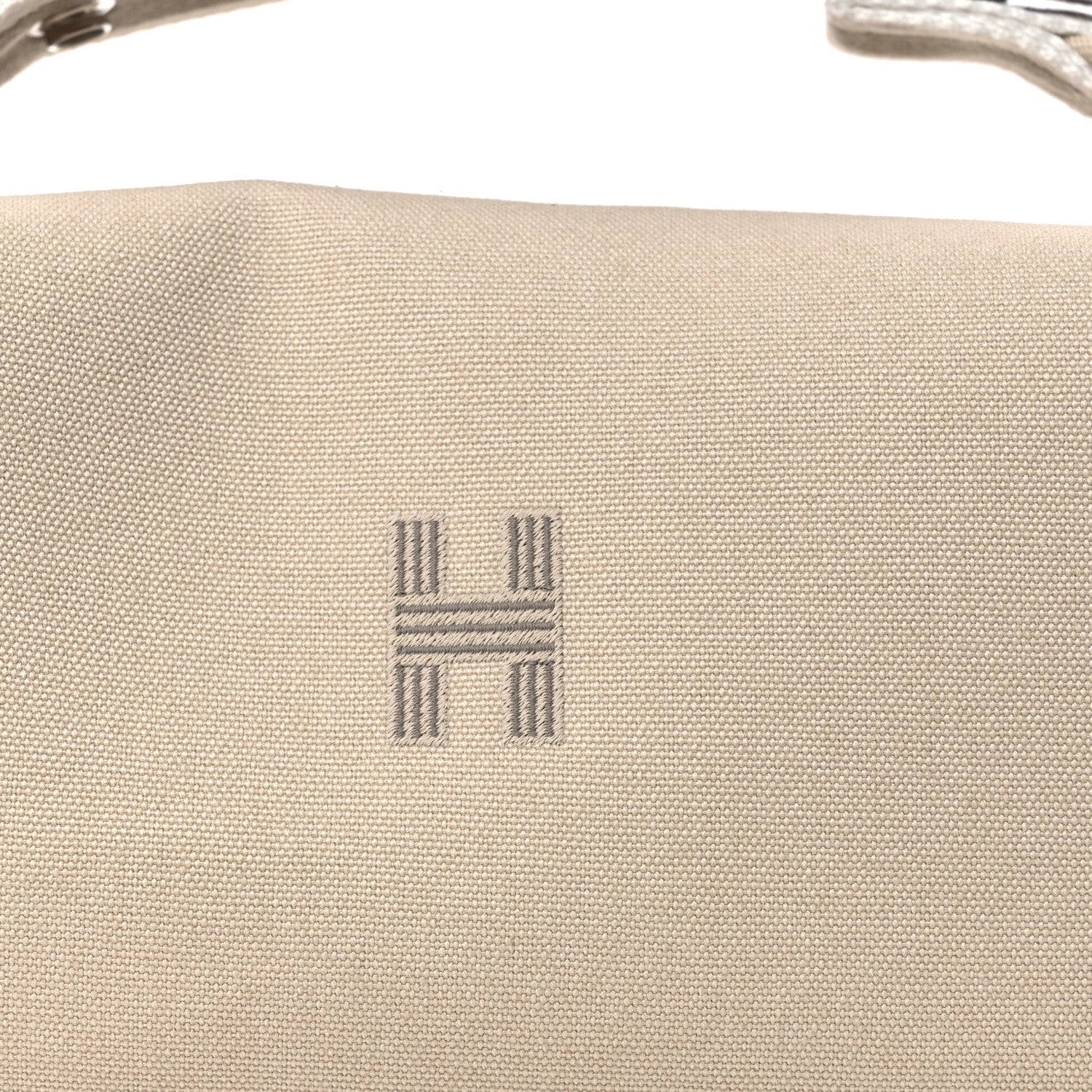 Hermes Canvas Large Bride-A-Brac Pouch Natural 7 of 9