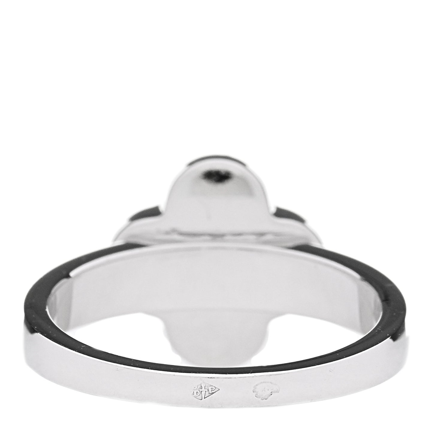 18K White Gold Diamond Pure Alhambra Ring  51 5.75