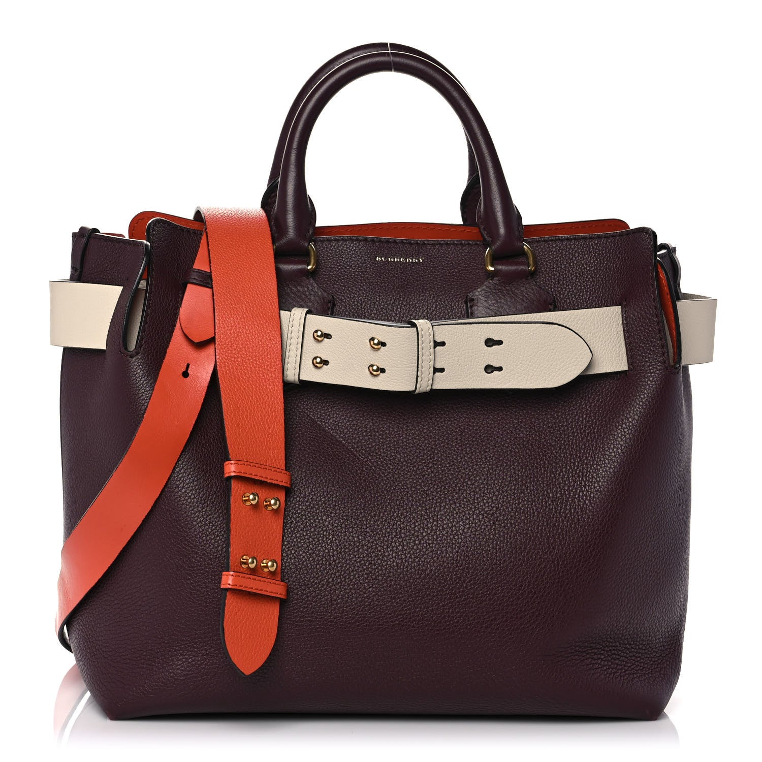 Burberry Soft Grain Calfskin Medium Belt Bag Deep Claret 3 of 12