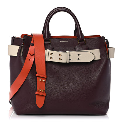 Burberry Soft Grain Calfskin Medium Belt Bag Deep Claret 3 of 12