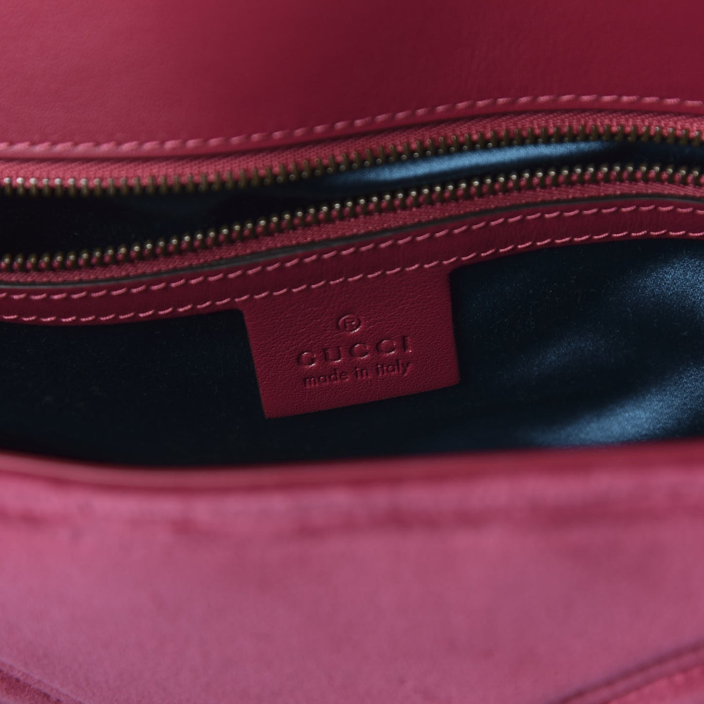 Velvet Matelasse Small GG Marmont Shoulder Bag Light Raspberry Rose