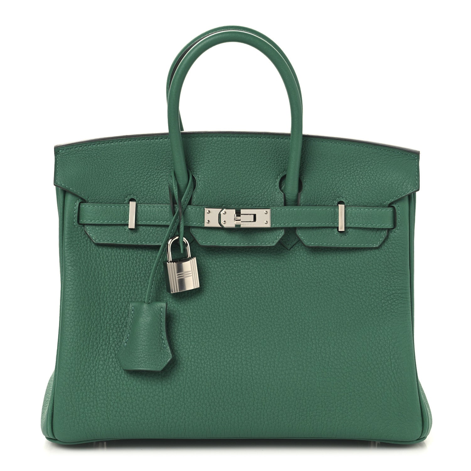 Hermes Togo Birkin 25 Vert Vertigo 1 of 12