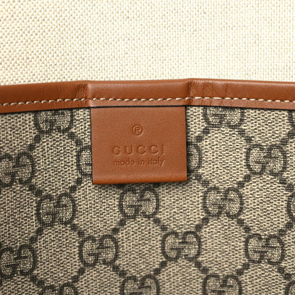 Gucci GG Plus Monogram Medium Signature Web Loop Tote Brown 6 of 10