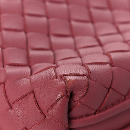Bottega Veneta Nappa Intrecciato Nodini Crossbody Messenger Rose Pink 14 of 16