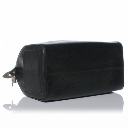 Louis Vuitton Epi Speedy 30 Black 4 of 7