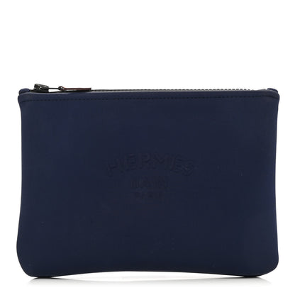 Hermes Neoprene Small Neobain Case Marine 1 of 9