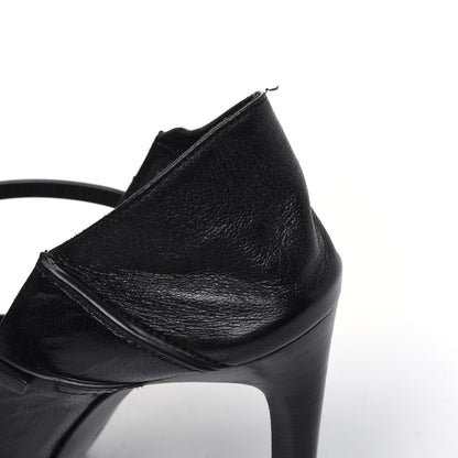 Saint Laurent Nappa Majorelle 105 Pumps 36 Black 9 of 10