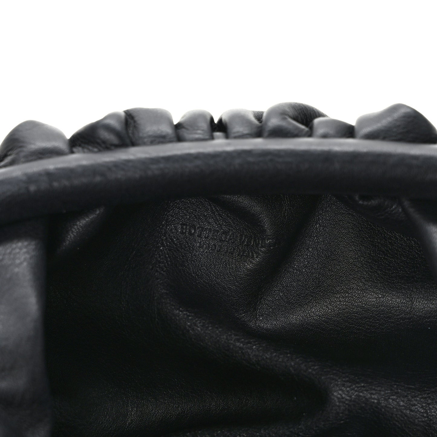 Butter Calfskin The Mini Pouch Black
