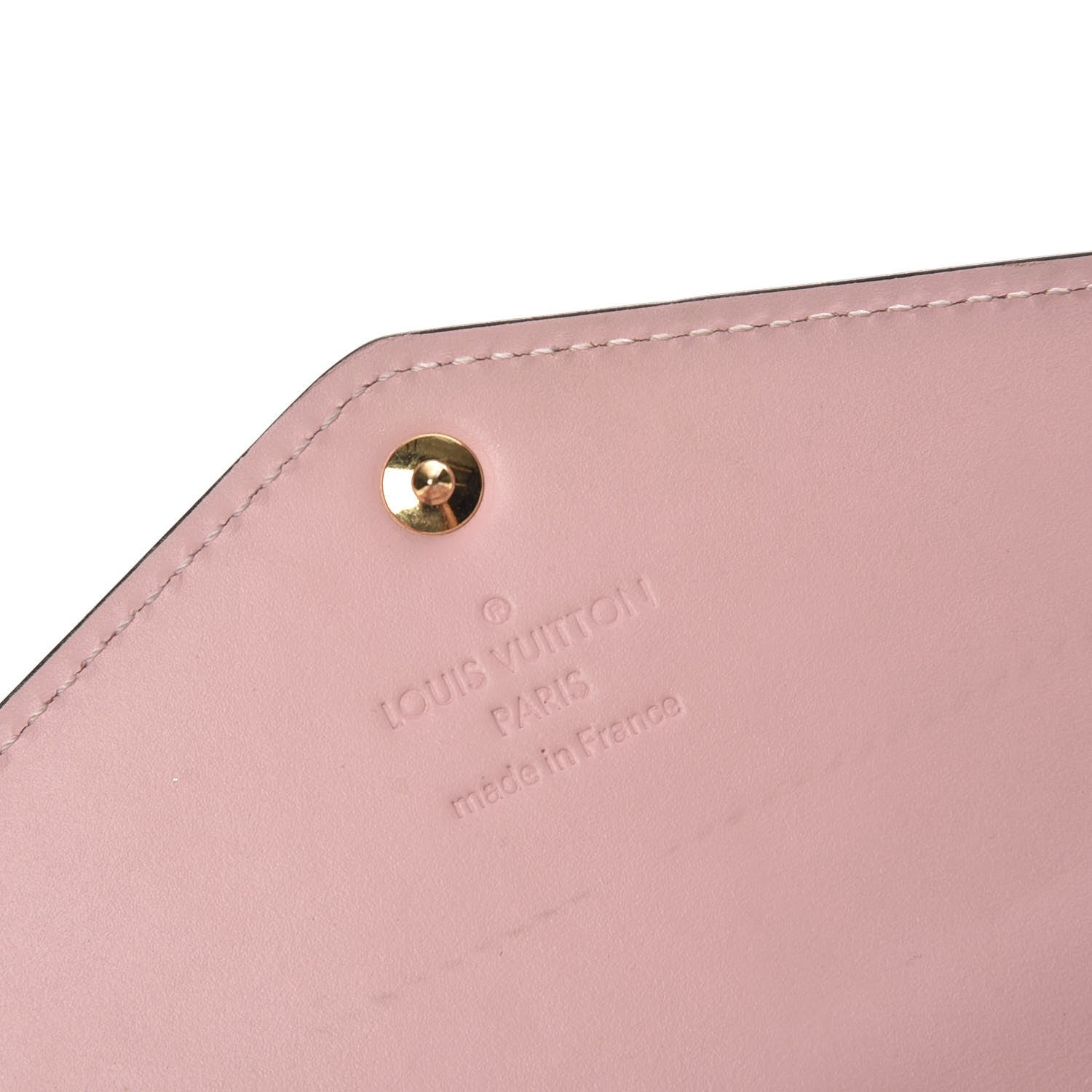 Louis Vuitton Vernis Sarah Wallet NM Rose Ballerine 5 of 7