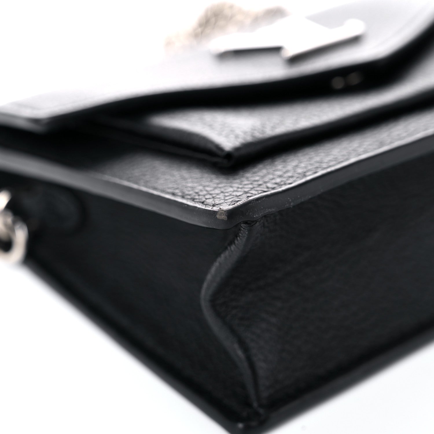 Louis Vuitton Soft Calfskin Mini My Lockme Chain Pochette Black 7 of 11