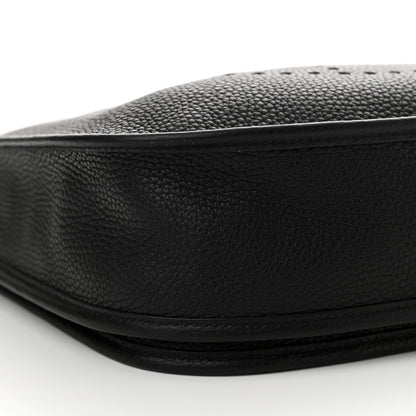 Hermes Taurillon Clemence Evelyne III PM Black 9 of 11