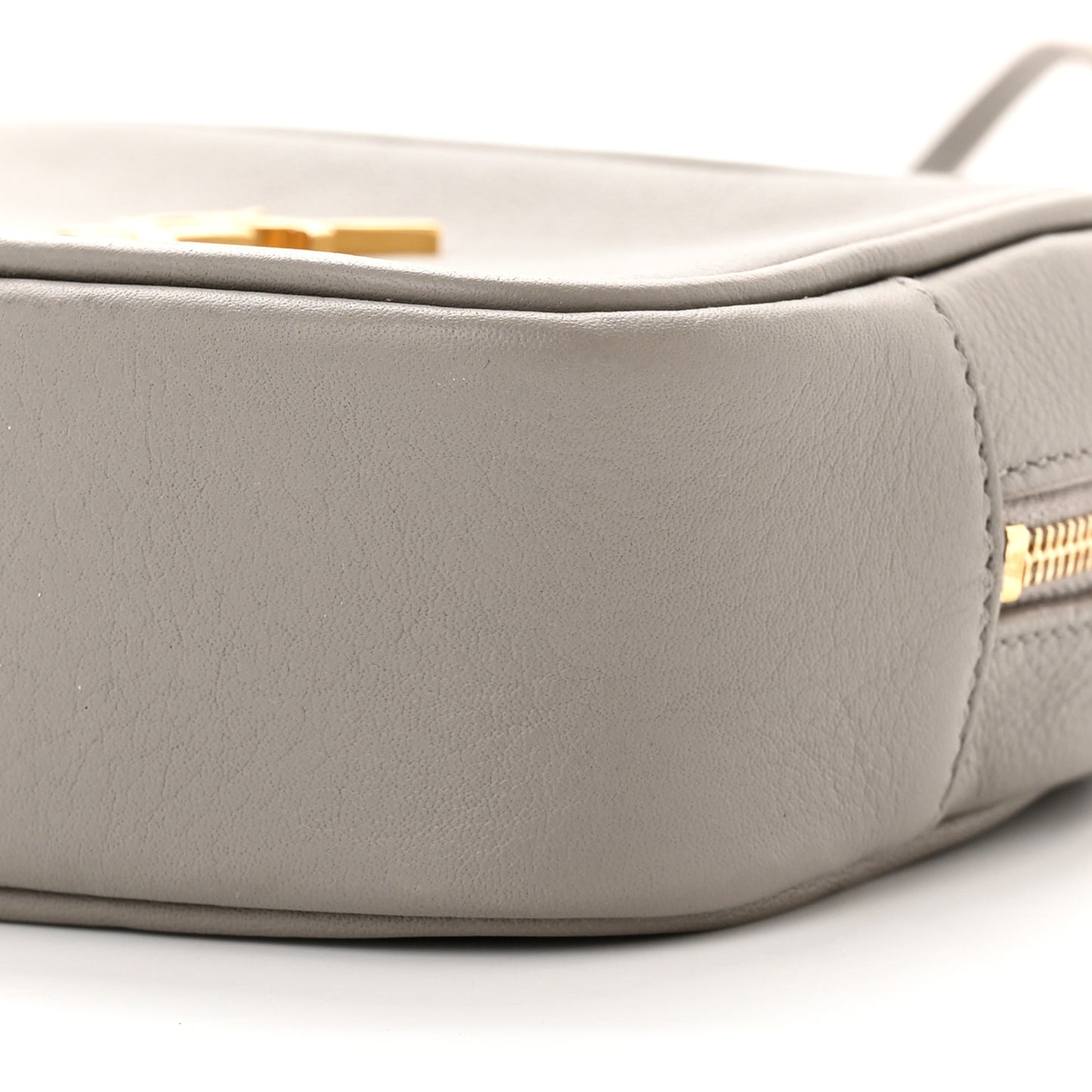 Nappa Monogram Blogger Bag Oyster Grey