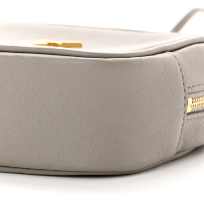 Saint Laurent Nappa Monogram Blogger Bag Oyster Grey 10 of 12