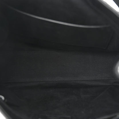 Saint Laurent Crinkled Calfskin Matelasse Monogram Medium Niki Shopper Tote Black 5 of 14