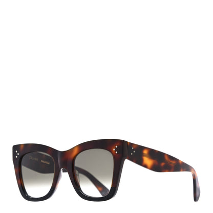 Celine Catherine Sunglasses CL 41090/S Tortoise 1 of 7
