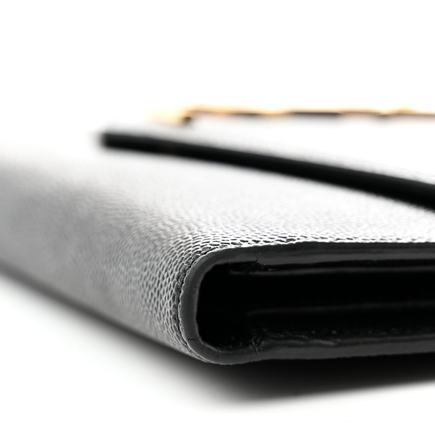 Grain De Poudre Monogram Uptown Wallet Black
