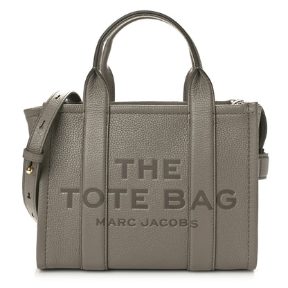 Marc Jacobs Grained Calfskin Small The Tote Bag Cement 1 of 10