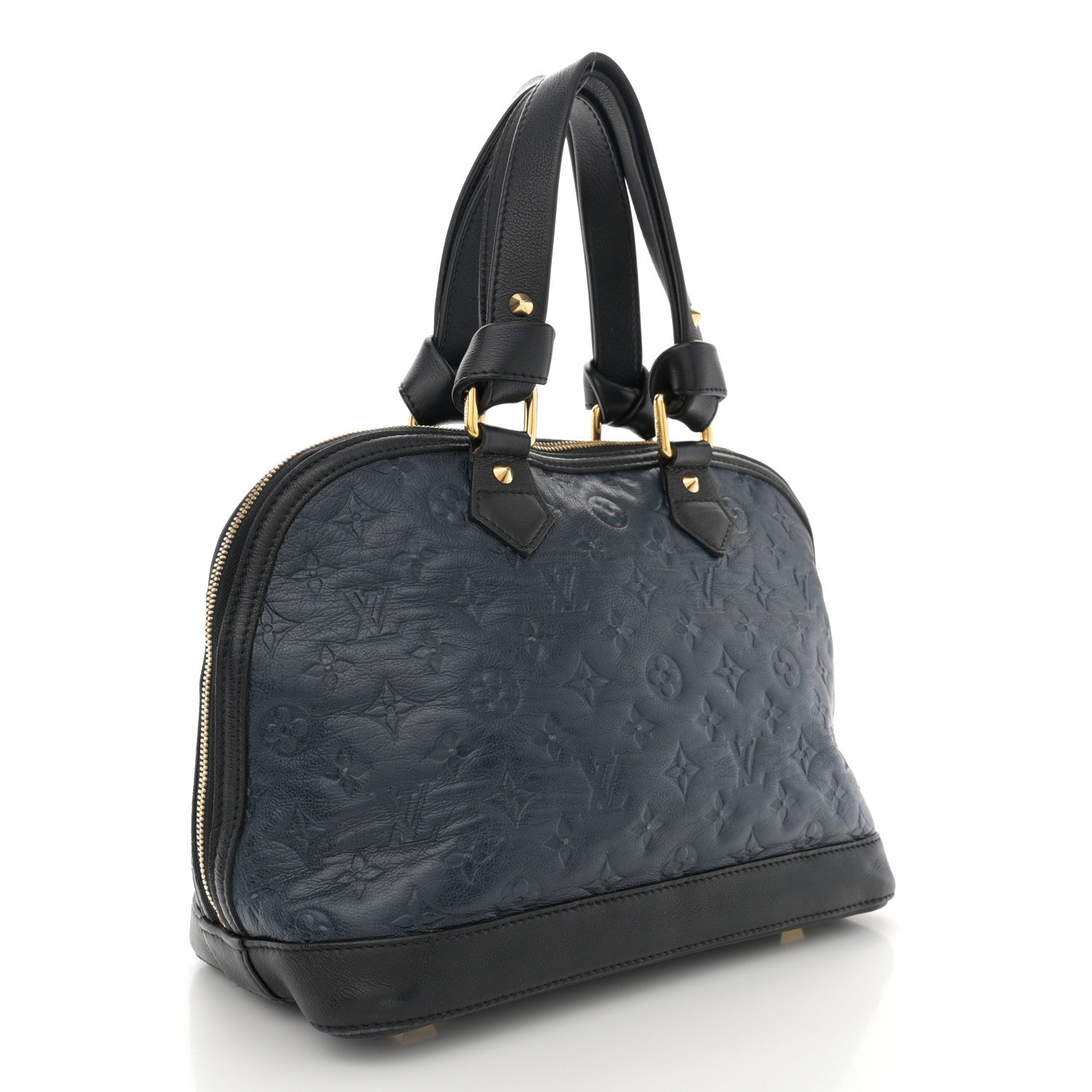 Louis Vuitton Monogram Double Jeu Neo Blue Black 3 of 17