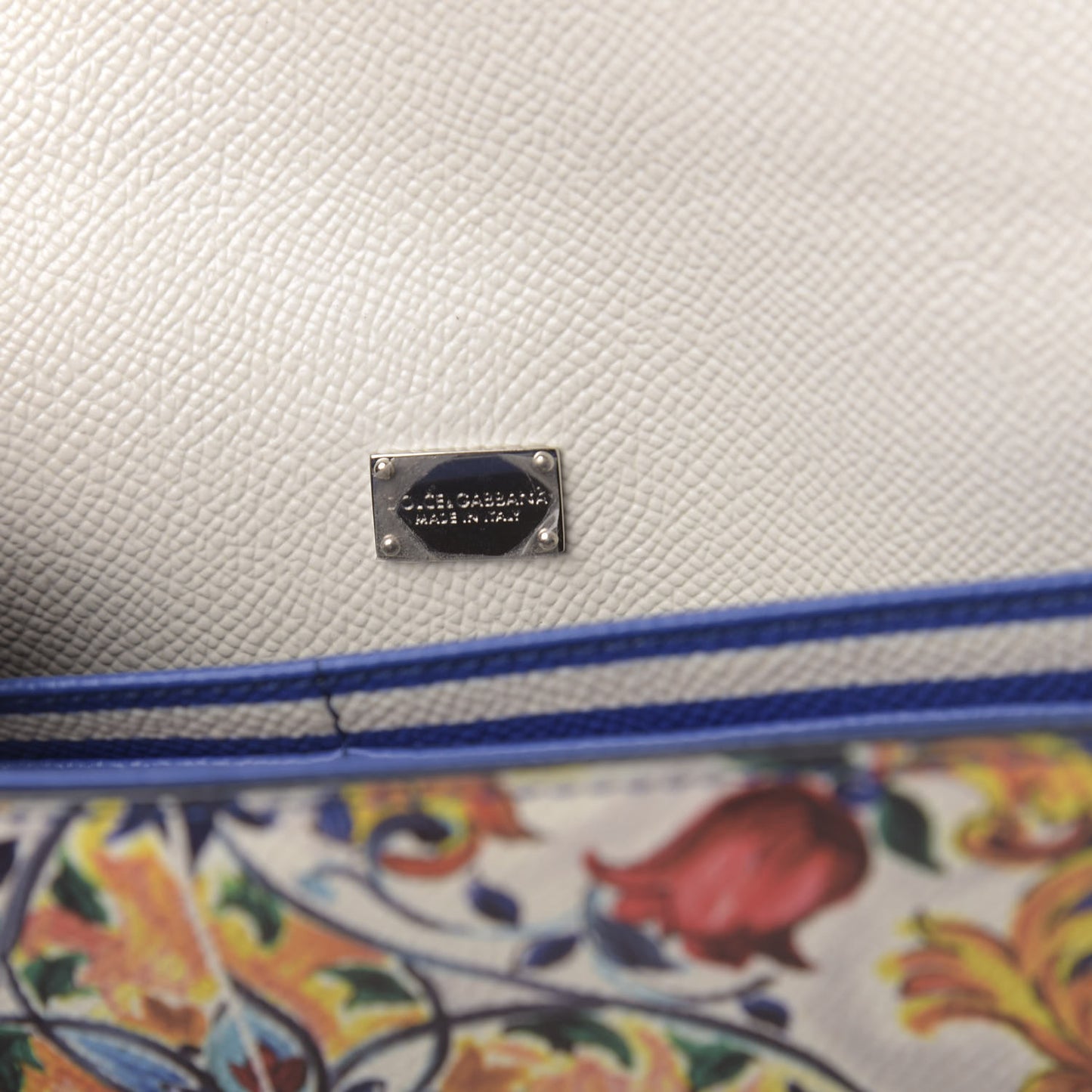 Dauphine Majolica Printed Mini Miss Sicily Bag Multicolor