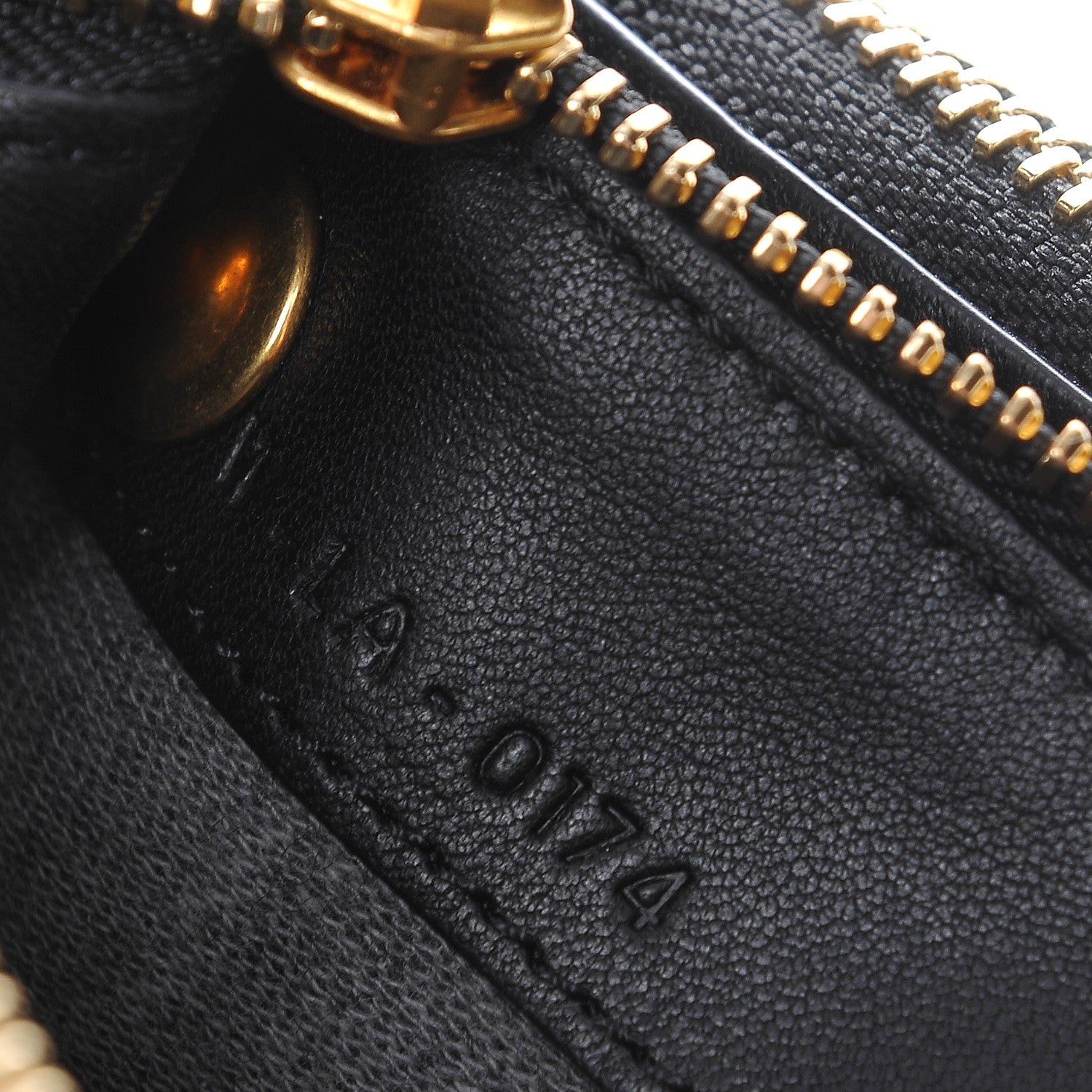 Celine Lambskin Large Trio Crossbody Bag Black 7 of 7