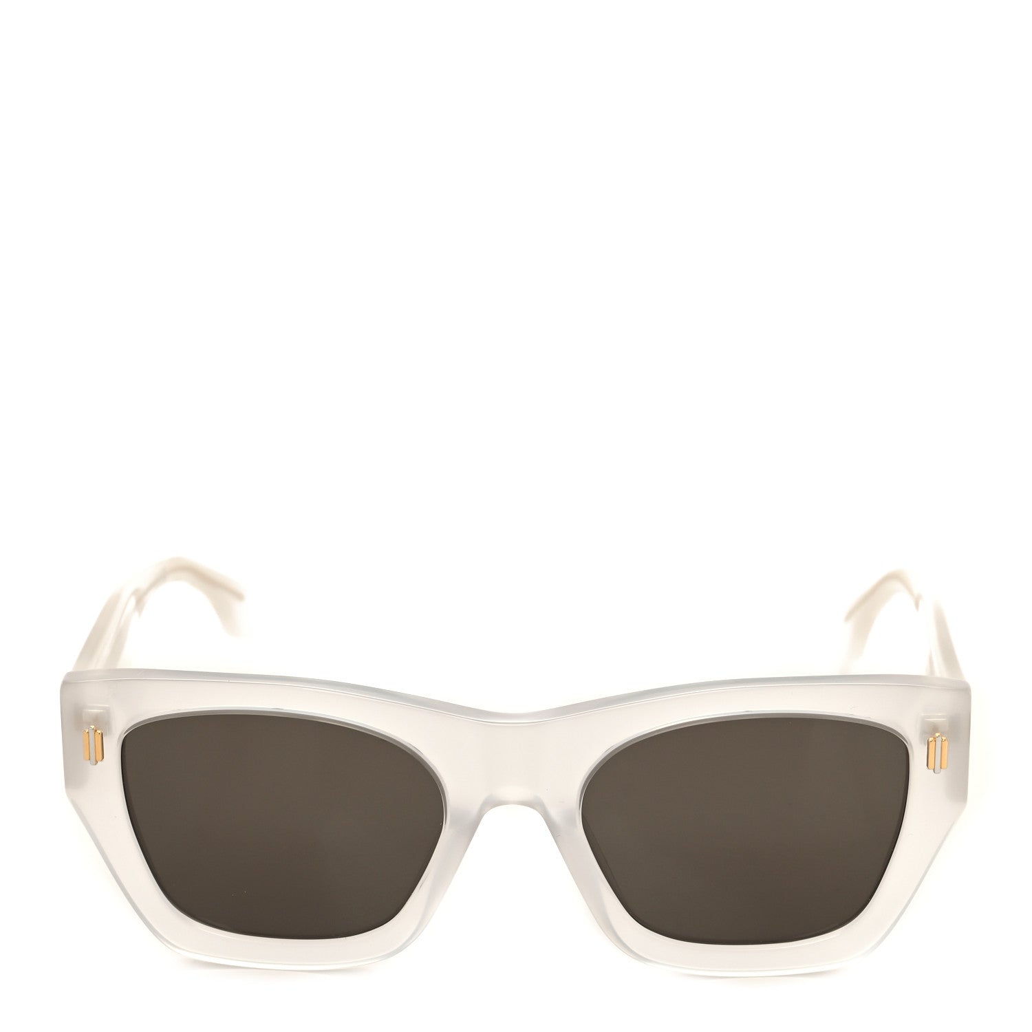 Fendi Acetate Fendi Roma Square Sunglasses FE40100I White 4 of 7