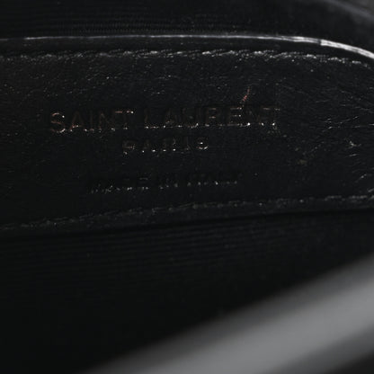 Saint Laurent Lambskin Quilted Mini Becky Chain Bag Black 6 of 10