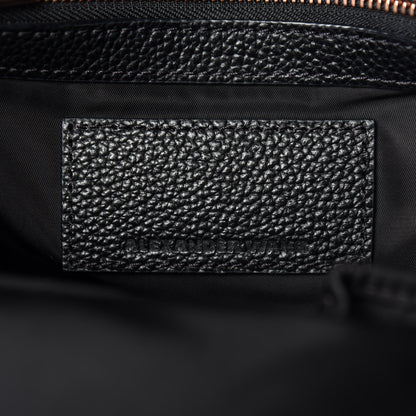 Alexander Wang Pebbled Calfskin Small Emile Soft Black Rose Gold Hardware 8 of 9