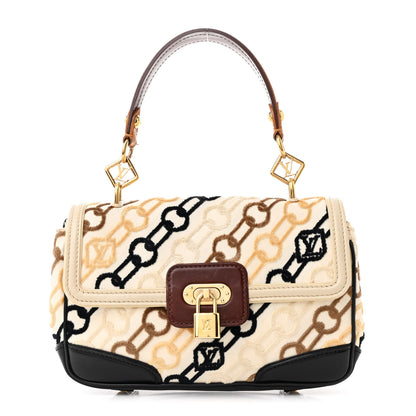 Louis Vuitton Velvet Chains Dolly Beige 1 of 11