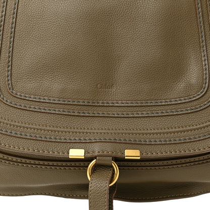 Chloe Calfskin Large Marcie Satchel Anchor Grey 8 of 13