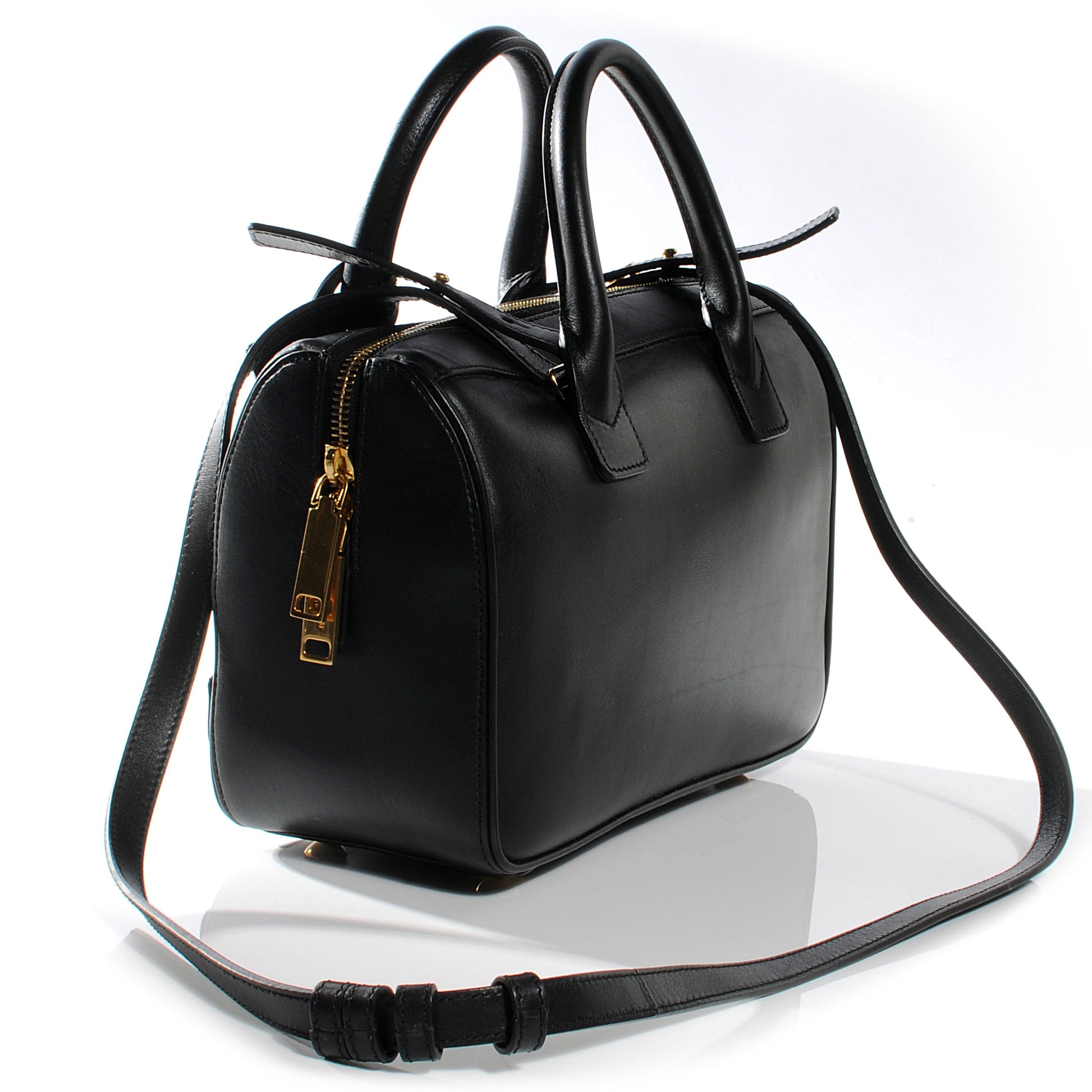 Saint Laurent Bo Rive Gauche Small Duffle Nero Black 3 of 8