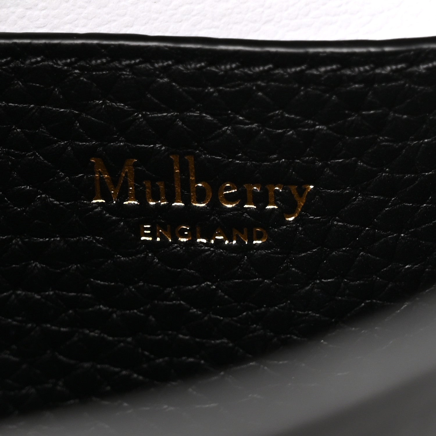 Mulberry Heavy Grain Mini Alexa Black 6 of 9